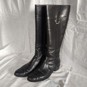 Ann Taylor Zahara Riding Boot black